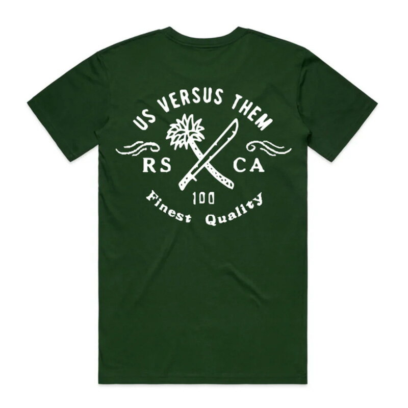 Rakuten - US VERSUS THEM アスバーサスゼム -QUALITY- TEE Tシャツ GREEN
