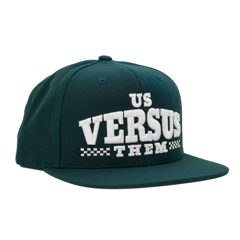 乐天商城 - US VERSUS THEM アスバーサスゼム -STAND YOUR GROUND- SNAPBACK CAP スナップバックキャップ GREEN