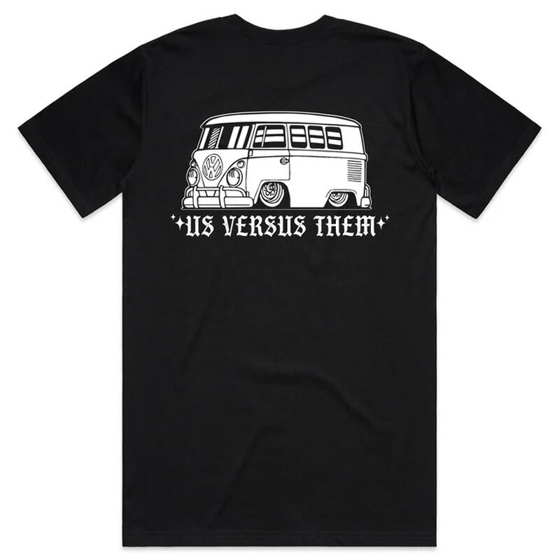 乐天商城 - US VERSUS THEM アスバーサスゼム -BUS- TEE Tシャツ BLACK