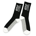 US VERSUS THEM アスバーサスゼム "MAGNUM" CREW SOCKS ソックス BLACK