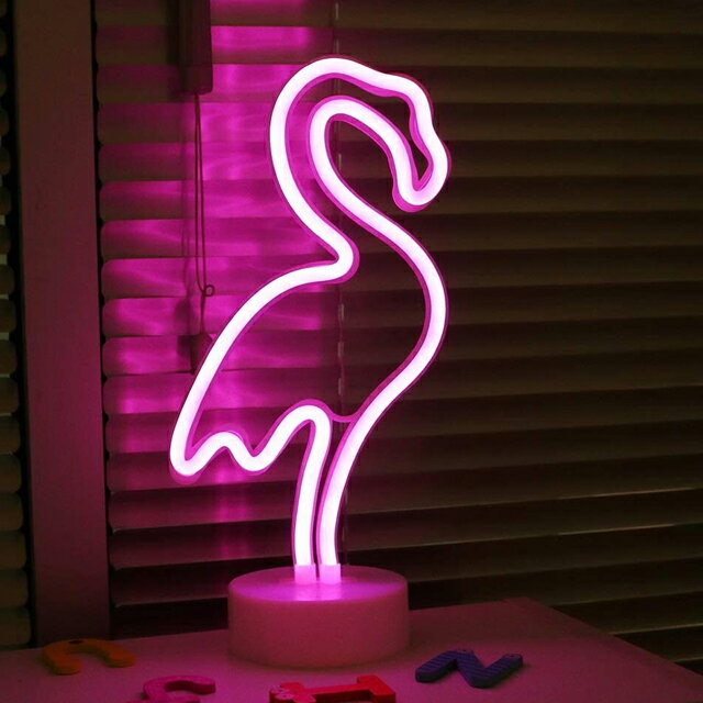 NEON LOOK LED FLAMINGO t~S@ドCg