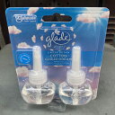 GLADE PLUG IN SCENTED OIL 2PACK COTTON CLOUD DREAM プラグイン芳香剤REFILL (OIL WARMER別途お買い上げください）