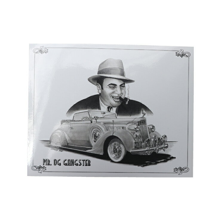 SI-016 CLASSIC AUTOWORKS クラシックオートワークス 13x10.3CM ステッカー