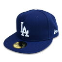 NEW ERA ニューエラ DODGERS 59FIFTY FIFTTED CAP キャップ 固定サイズ ROYAL BLUE