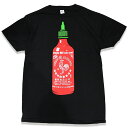 SRIRACHA HOT SAUCE シラーチャソース スリラッチャソース ORIGINAL 半袖TSHIRTS Tシャツ