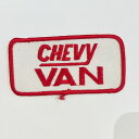 VP-24 60S-70S デッドストック パッチ CHEVY VAN LOGO (約10.8CM)