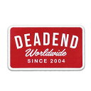 DEADEND MAGAZINE STICKER -H- XebJ[ DEADEND PATCH