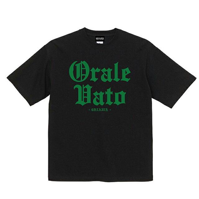 Rakuten - 定価6600円 30%OFF/ GREASER -ORALE VATO- S/S BLACK TEE 半袖Tシャツ