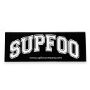 SUPFOO サプフー BOX LOGO STICKER ステッカー