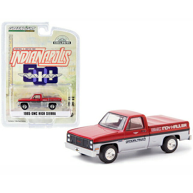 GL-768 GREENLIGHT 1:64SCALE 1985 GMC HIGH SIERRA OFFICIAL TRUCK 69 INDIANAPOLIS 500 MI