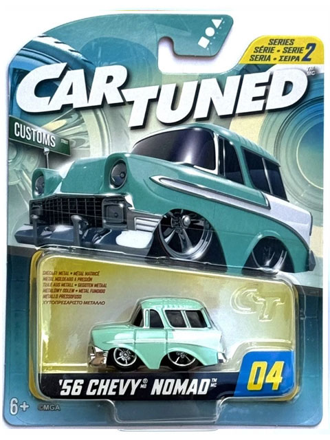 CT012 CAR TUNED RELEASE.2 56 CHEVROLET NOMAD GREEN -HOBBY EXCLUSIVE-