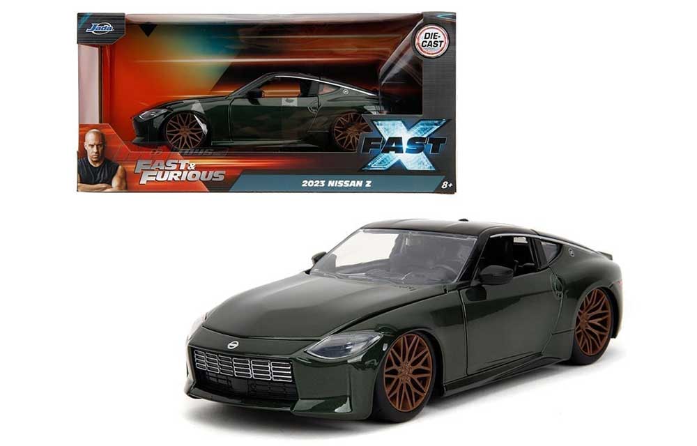 乐天商城 - JADA TOYS 1/24SCALE FAST&FURIOUS ワイルドスピード FAST10X 2023 NISSAN Z GREEN ミニカー