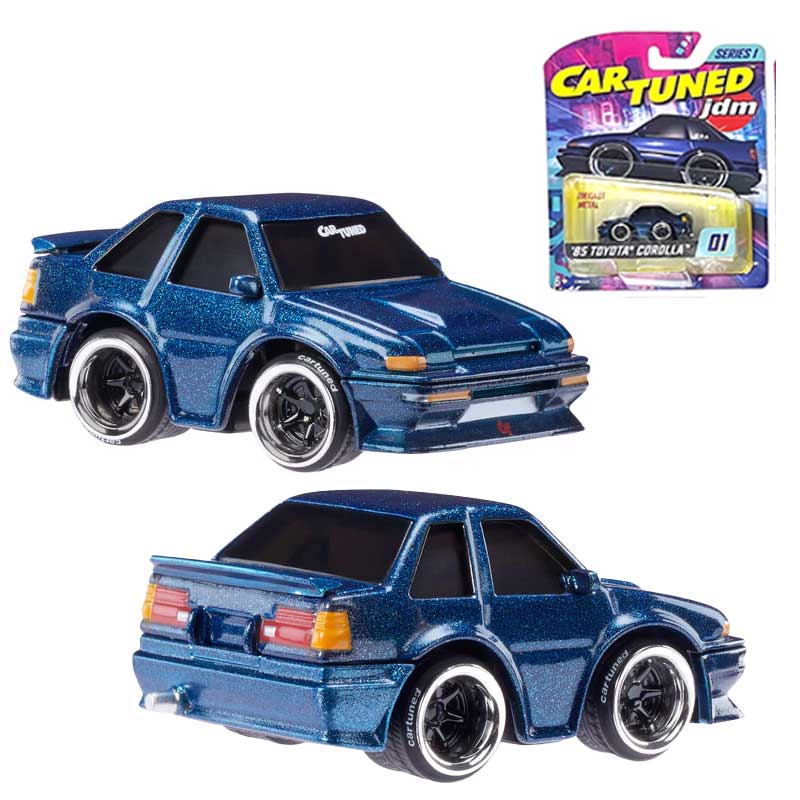 CT057 CAR TUNED RELEASE.1 JDM TUNERS 1985 (AE86) TOYOTA COROLLA NAVY