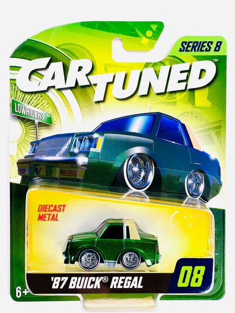 CT067 CAR TUNED MAINLINE RELEASE.8 1987 Buick Regal (Lowriders)-GREEN