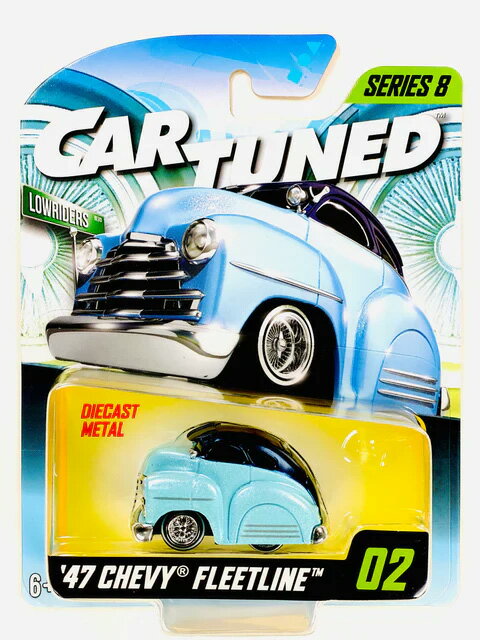 CT061 CAR TUNED MAINLINE RELEASE.8 1947 Chevrolet Fleetline ( Lowriders )-LIGHT BLUE