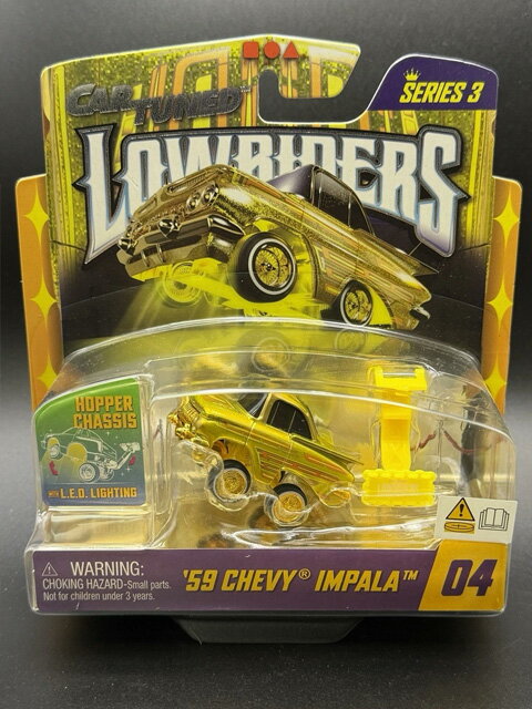 CT122 CAR TUNED LOWRIDERS SHOW GLOW SERIES.3 1959 CHEVY IMPALA