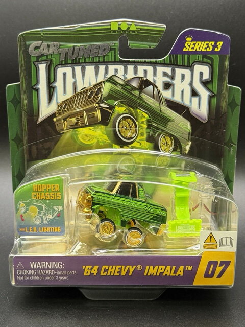 CT123 CAR TUNED LOWRIDERS SHOW GLOW SERIES.3 1964 CHEVY IMPALA