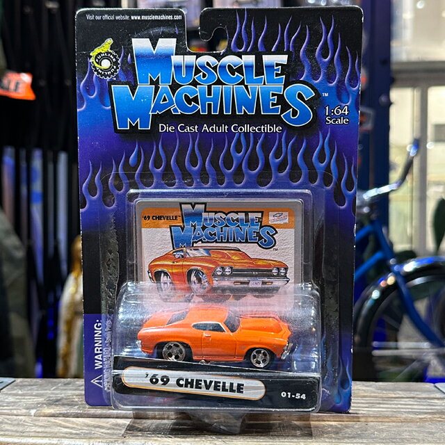 MM003 MUSCLE MACHINES 1/64SCALE 69 CHEVELLE ORAN