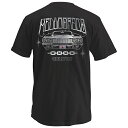 HELLDORADO ヘルドラド -64- T-SHIRTS BLACK フロント左胸＆バックプリント TSHIRTS SIZE M-着丈73CM 身幅50CM SIZE L-着丈78CM 身幅55CM SIZE XL-着丈80CM 身幅58CM SIZE XXL-着丈82CM 身幅65CM　