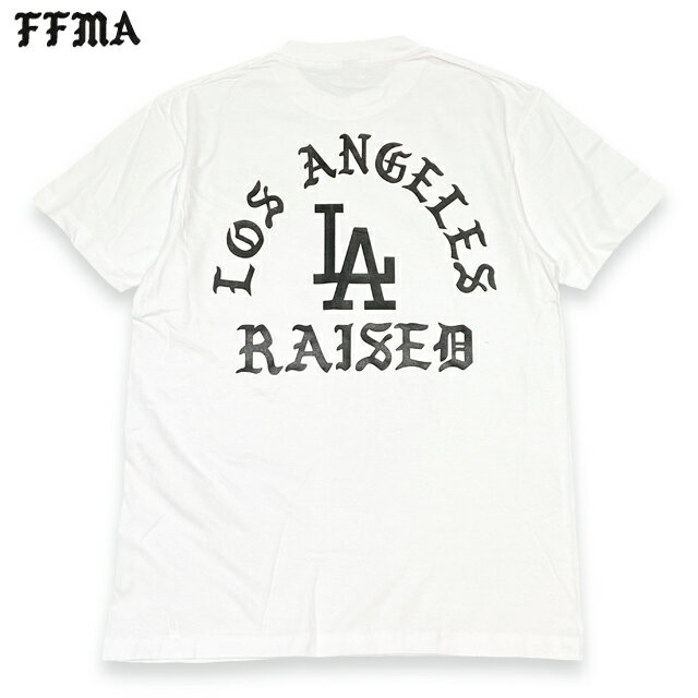 アディクション（5000円程度） FFMA (FREE FROM MY ADDICTION) "LA RAISED 2022-A" S/S T-SHIRTS 半袖 Tシャツ WHITE