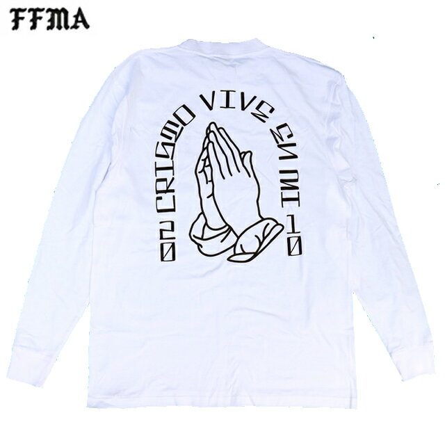 FFMA (FREE FROM MY ADDICTION) "CHRISTO VIVE EN MI" L/S T-SHIRTS 長袖 Tシャツ WHITE