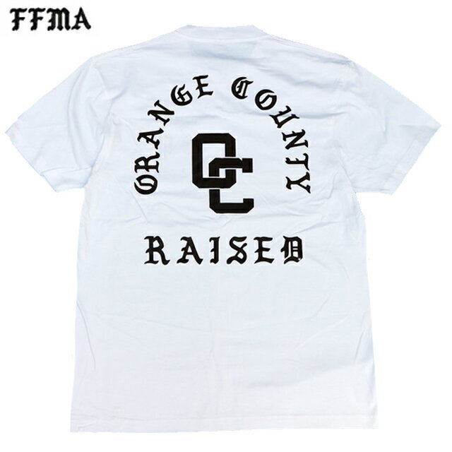 アディクション（5000円程度） FFMA (FREE FROM MY ADDICTION) "OC RAISED" S/S T-SHIRTS 半袖 Tシャツ WHITE