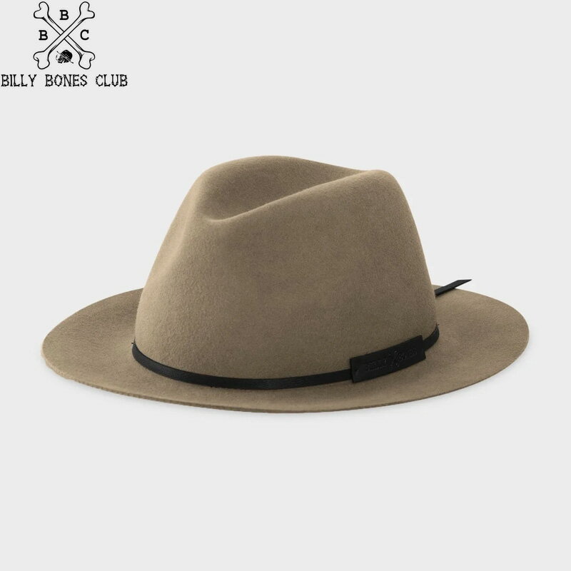 定価13750円 20%OFF /BILLY BONES CLUB ビリーボーンズクラブ Old Pine Fedora ウールハット