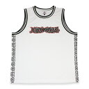 KUSTOMSTYLE カスタムスタイル KSTP2203WH WASTED YOUTH BASKETBALL JERSEY WHITE