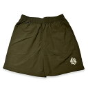 KUSTOMSTYLE カスタムスタイル KSSP2111OL CALI GRAFFITI NYLON SHORTS ナイロン ショーツ ショートパンツ OLIVE