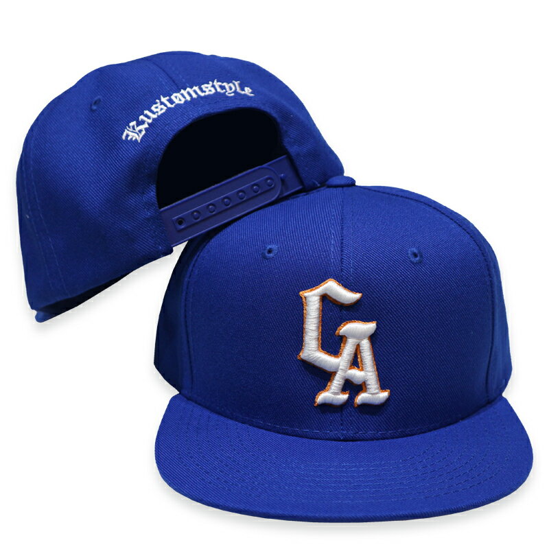 KUSTOMSTYLE カスタムスタイル KSCP2204RBL CA - CALIFORNIA SNAP BACK CAP ROYAL BLUE