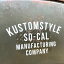 KUSTOMSTYLE カスタムスタイル KSD1515 "TRUCK DOOR" STICKER 横幅約12CM カッティング ステッカー