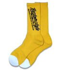 KUSTOMSTYLE カスタムスタイル KSSOX-014MUS "PRIMERO" SOCKS MUSTARD