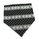 KUSTOMSTYLE JX^X^C KSNW0902 BANDANA lbNEH[}[ BLACK/WHITE