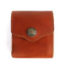 KUSTOMSTYLE カスタムスタイル LEATHER WALLET TYPE5 PLANE SHORT WALLET COLOR BROWN