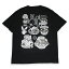 KUSTOMSTYLE カスタムスタイル KST2218BK "036 TATTOO FLASH" BLACK Tシャツ