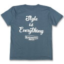 定価4950円 SALE 2980円 /KUSTOMSTYLE カスタムスタイル KST2219IND STYLE IS EVERYTHING INDIGO Tシャツ