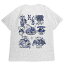 KUSTOMSTYLE カスタムスタイル KST2218ASH "036 TATTOO FLASH" ASH GREY Tシャツ