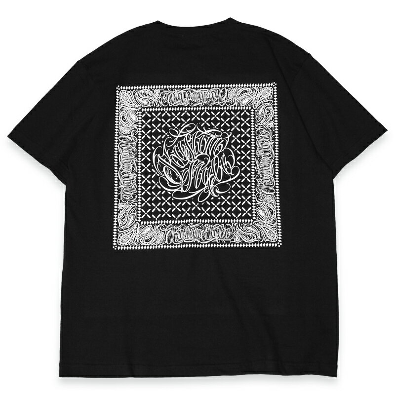 KUSTOMSTYLE カスタムスタイル KST2307BK FUCKIN 039 BANDANA BLACK Tシャツ