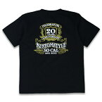 定価4950円 SALE!! 2980円 / KUSTOMSTYLE カスタムスタイル KST2103BK "EST2001 by SUGI-SACK" BLACK Tシャツ