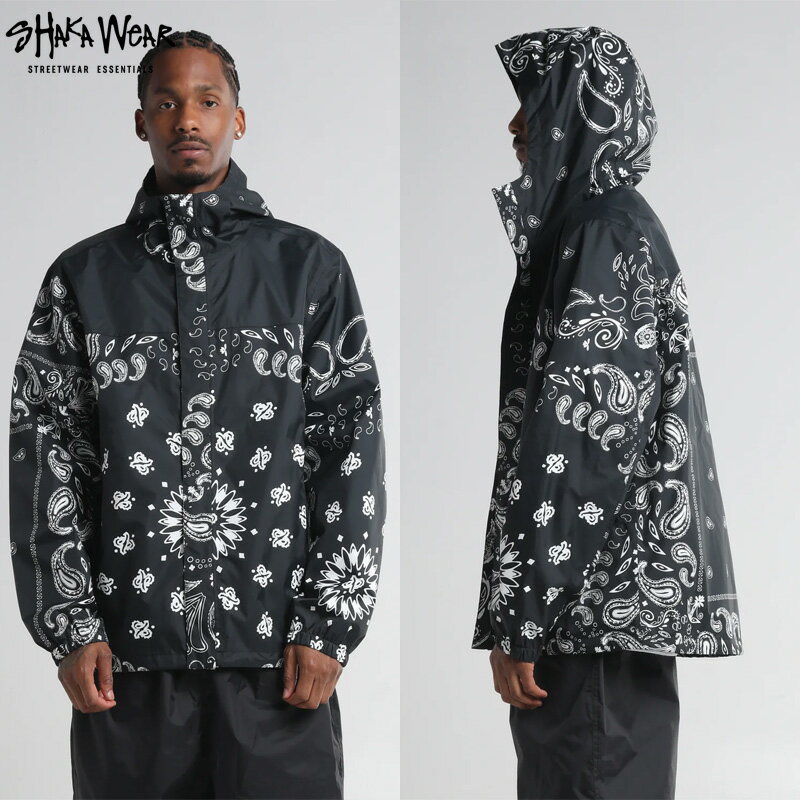 SHAKAWEAR シャカウェア WINDBREAKER JACKET 2.0 ウィンドブレーカー ペイズリー P...