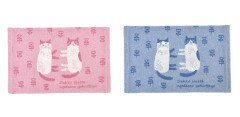 Rakuten - KUSUGURU JAPAN クスグルジャパン 猫、猫雑貨のびのびパイルまくらカバー なごなごさん柄