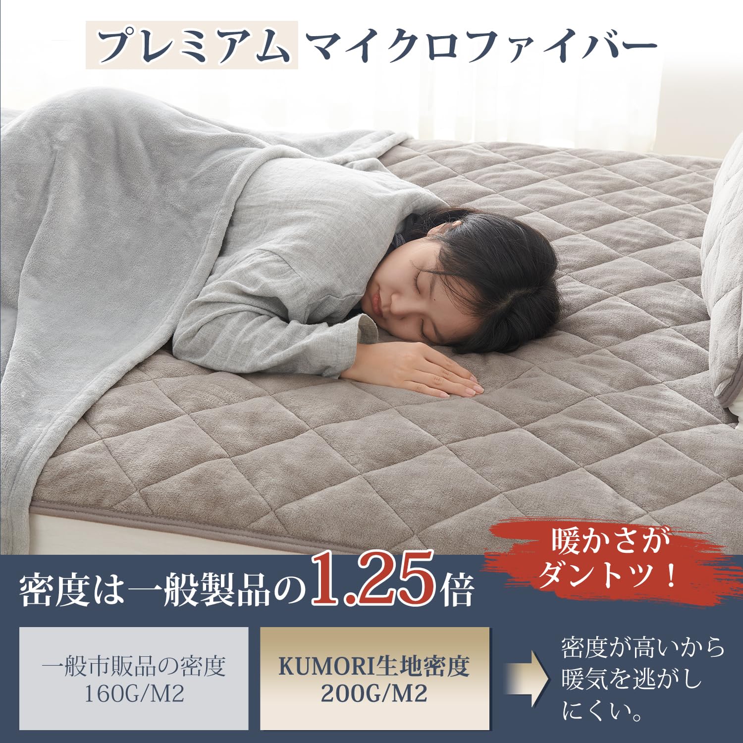 【暖かさダントツ・密度1.25倍】ボックスシーツ あったかシーツ マイクロファイバ...