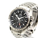 【楠本質店/元住吉】オメガ/OMEGA　スピードマスター　ブロードアロー　コーアクシャル　GMT　クロノグラフ　44.25MM　3581.50.00【中古】