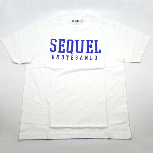【楠本質店/元住吉】未使用品 シークエル 表参道 ロゴ Tシャツ SQ-20AW-ST01 ホワイト サイズ::S メンズ【中古】 【楠本質店/元住吉】未使用品 シークエル 表参道 ロゴ Tシャツ SQ-20AW-ST01 ホワイト サイズ::S メンズ【中古】