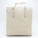 【楠本質店/元住吉】未使用展示品 ユナイテッドアローズ 2WAYトートバッグ レザー/オフホワイト【中古】(4)