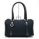 【楠本質店/元住吉】GUCCI/グッチ ミニボストン アビー ブラック系 GGキャンバス 130942【中古】