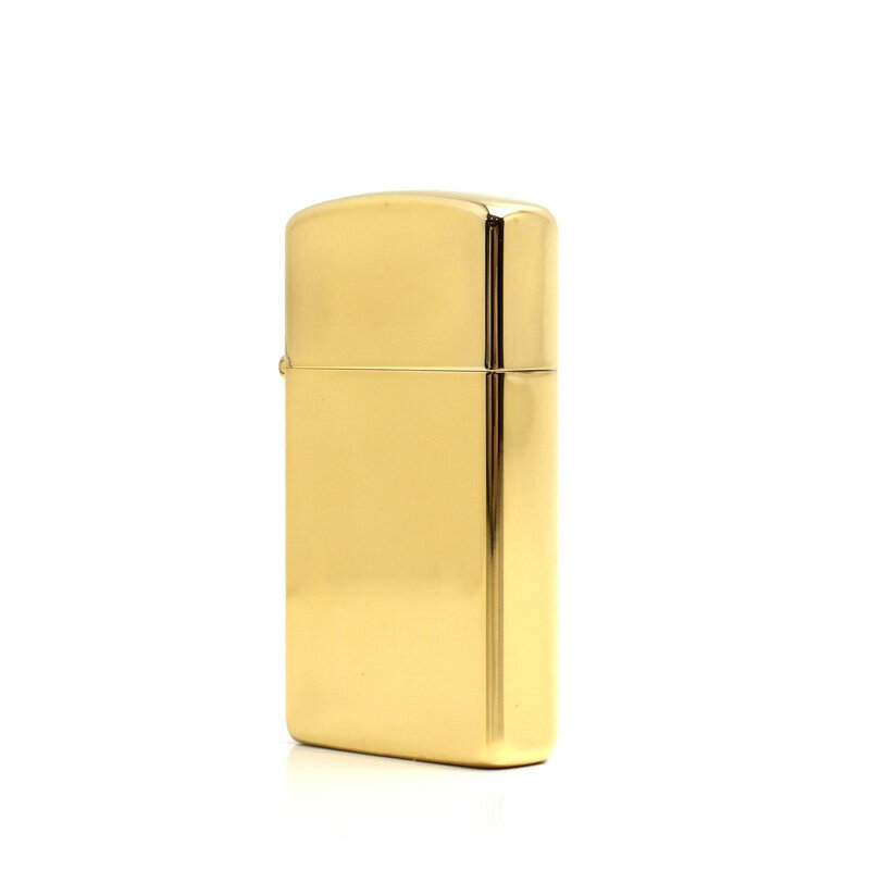 【楠本質店/元住吉】未使用品　ジッポー/ZIPPO　スリム　オイルライター　スターリング　18K GOLD PLAT..