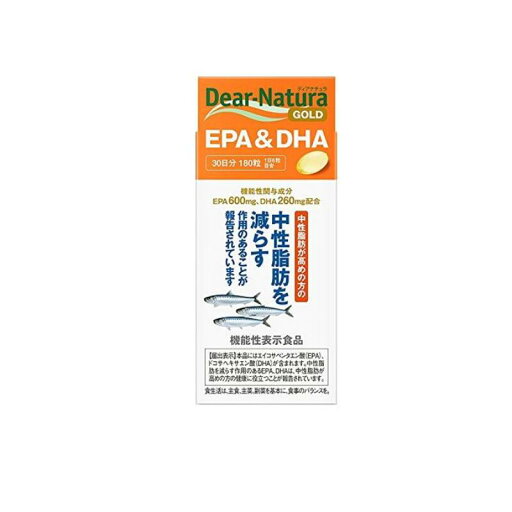 ディアナチュラゴールド EPA&DHA 30日分 180粒 ディアナチュラゴールド EPA&DHA 30日分 180粒