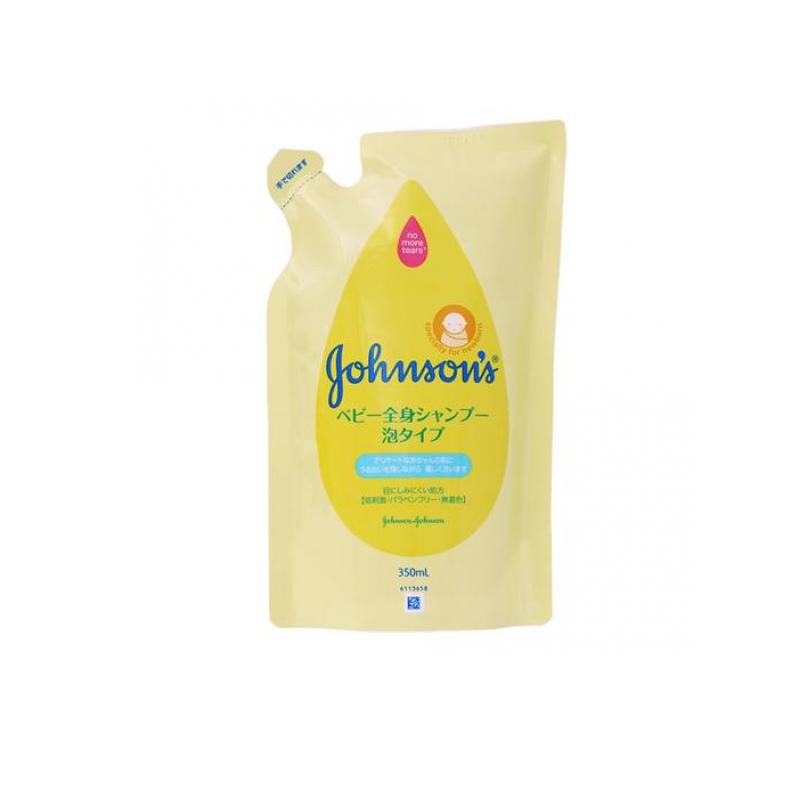 ジョンソン ベビー全身シャンプー 泡タイプ (ジョンソン全身ウォッシュ) 350mL (詰め替え用)