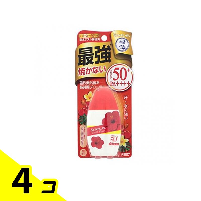 メンソレータム サンプレイ スーパーブロック 30g 4個セット